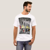 Savannah River Street GA cityscape t shirt (Voorkant volledig)