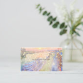 Savannah River Sunset Waterverf Website Informatiekaartje (Staand voorkant)