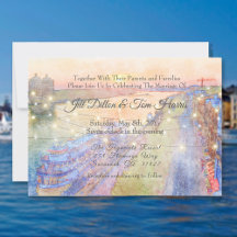 Savannah River Sunset Waterverf Wedding