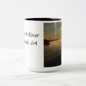 Savannah River Tugboot Tweekleurige Koffiemok (Center)