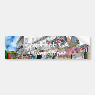 savannah riverstreet bumber sticker rivierstraat