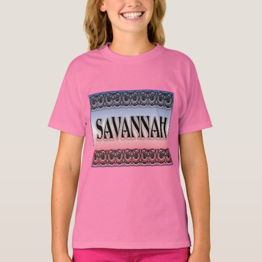 Savannah Scrollwork T-shirt (Voorkant)