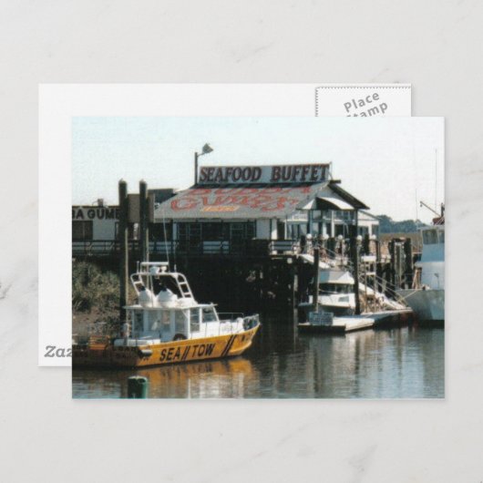 Savannah Seafood Briefkaart (Voorkant / Achterkant)