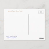 Savannah Sparrow Briefkaart (Achterkant)