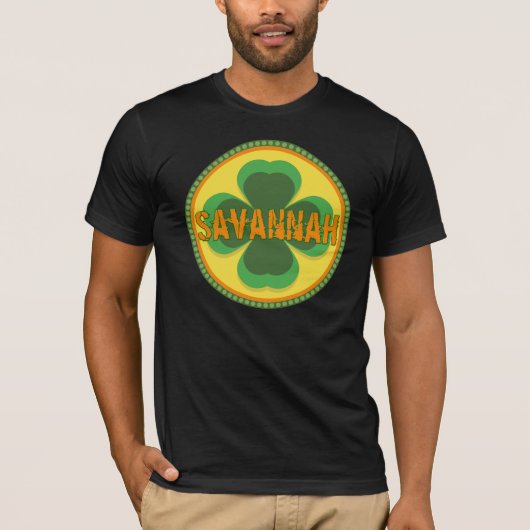 Savannah St. Patrick's Day T-Shirt (Voorkant)