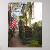Savannah Staircase Framed Print (Voorkant)