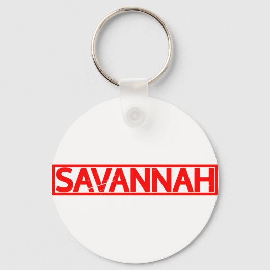 Savannah Stamp Sleutelhanger (Voorkant)