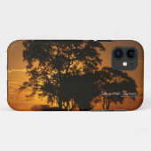 Savannah Sunset Case-Mate iPhone Case (Achterkant (horizontaal))