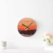 Savannah Sunset Clock Ronde Klok (Huis)