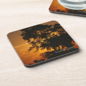 Savannah Sunset Drankjes Onderzetter (Linkerzijde)