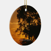 Savannah Sunset Keramisch Ornament (Rechts)