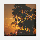 Savannah Sunset Magnet (Voorkant)