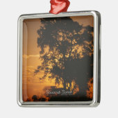 Savannah Sunset Metalen Ornament (Links)