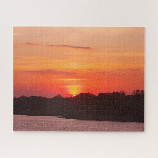 Savannah Sunset puzzel (Horizontaal)