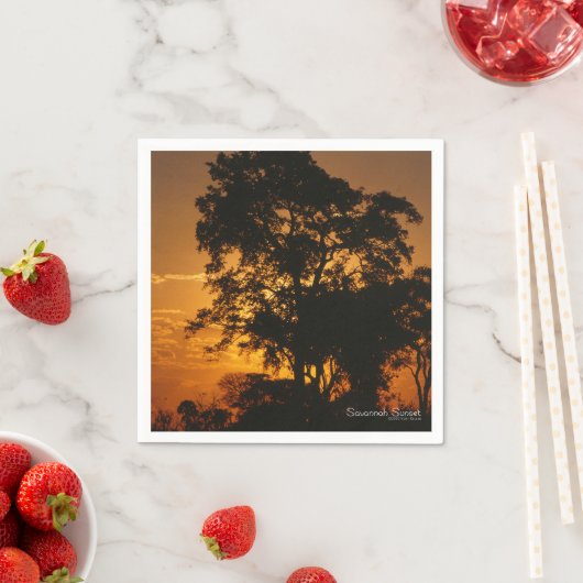 Savannah Sunset Servet (Insitu)