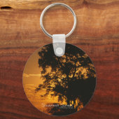Savannah Sunset Sleutelhanger (Voorkant)