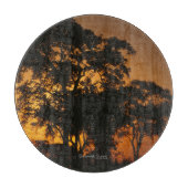 Savannah Sunset Snijplank (Voorkant)