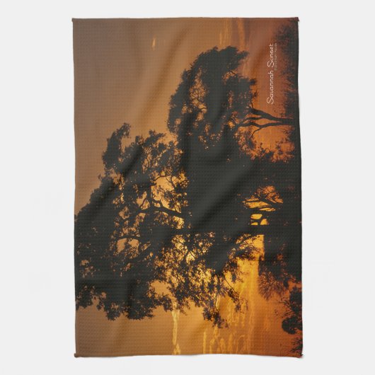 Savannah Sunset Theedoek (Verticaal)