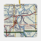 Savannah TN Keramisch Ornament (Voorkant)