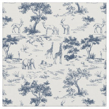 SAVANNAH toile de jouy