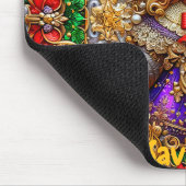 SAVANNAH ~ Vintage kerstpop ~ Mousepad Muismat (Hoek)