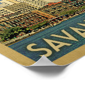 Savannah Vintage Travel Poster (Hoek)