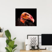 Savannah Vulture Poster (Thuiskantoor)