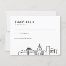 Savannah Wedding | Stijlvolle Skyline RSVP