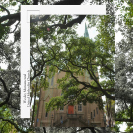 Savannah Wesley Monumental United Methodist Church Briefkaart