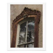 Savannah Window van Linda Becker Foto Afdruk (Voorkant)