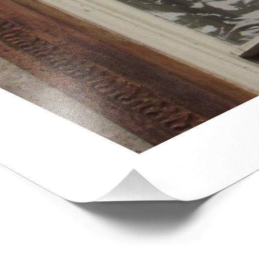 Savannah Window van Linda Becker Foto Afdruk (Hoek)