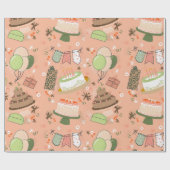 Savannah's verjaardag cadeaupapier (Vlak)