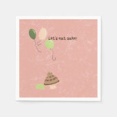 Savannah's verjaardag servet (Voorkant)