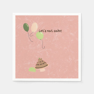 Savannah's verjaardag servet