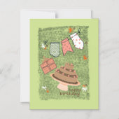 Savanna's verjaardag magnetische uitnodiging (Voorkant)