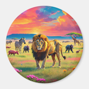 "Savanne Majesteit" Magneet