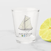 Savanne (SB) Shot Glas (Voorkant)
