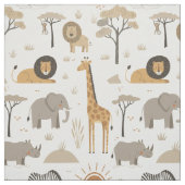 Savanne Zonsopgang Safari Patroon ID1259 Stof (Swatch)