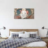 Savaoph, God de Vader, 1885-1996 Canvas Afdruk (Insitu (Slaapkamer))