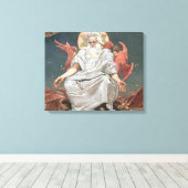 Savaoph, God de Vader, 1885-1996 Canvas Afdruk (Insitu (Houten vloer))