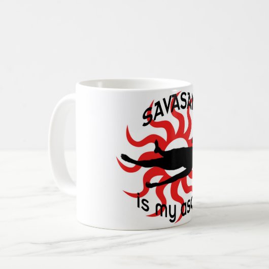 savasana koffiemok (Voorkant links)