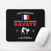 Savate Frans Kickboksen Savate Vechters Muismat (Met muis)