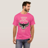 Savate Franse Kickboxing Eagle T-shirt (Voorkant volledig)