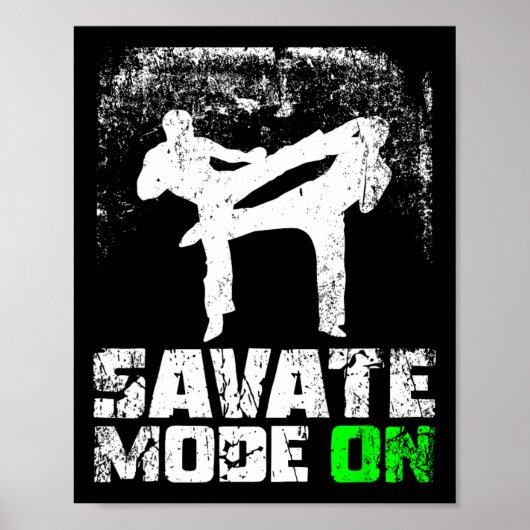 Savate Modus Aan Poster (Voorkant)