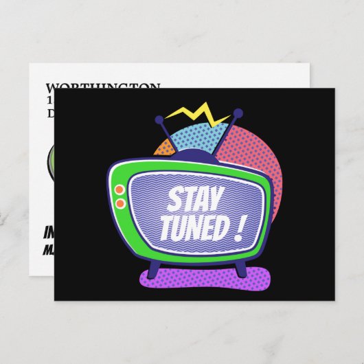 SAVD DE DATUM Ansichtkaart Briefkaart (Voorkant / Achterkant)