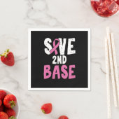Save 2nd Base Cancer Survivor Cancer Fighter Servet (Insitu)