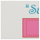 Save a Bag~Save Our Planet~Cut&Sew Bubblegum Pink Stof (Close Up)