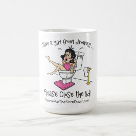 Save A Girl From Drowning Mug Koffiemok