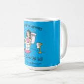 Save A Girl From Drowning Mug Koffiemok (Voorkant rechts)