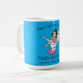 Save A Girl From Drowning Mug Koffiemok (Voorkant links)